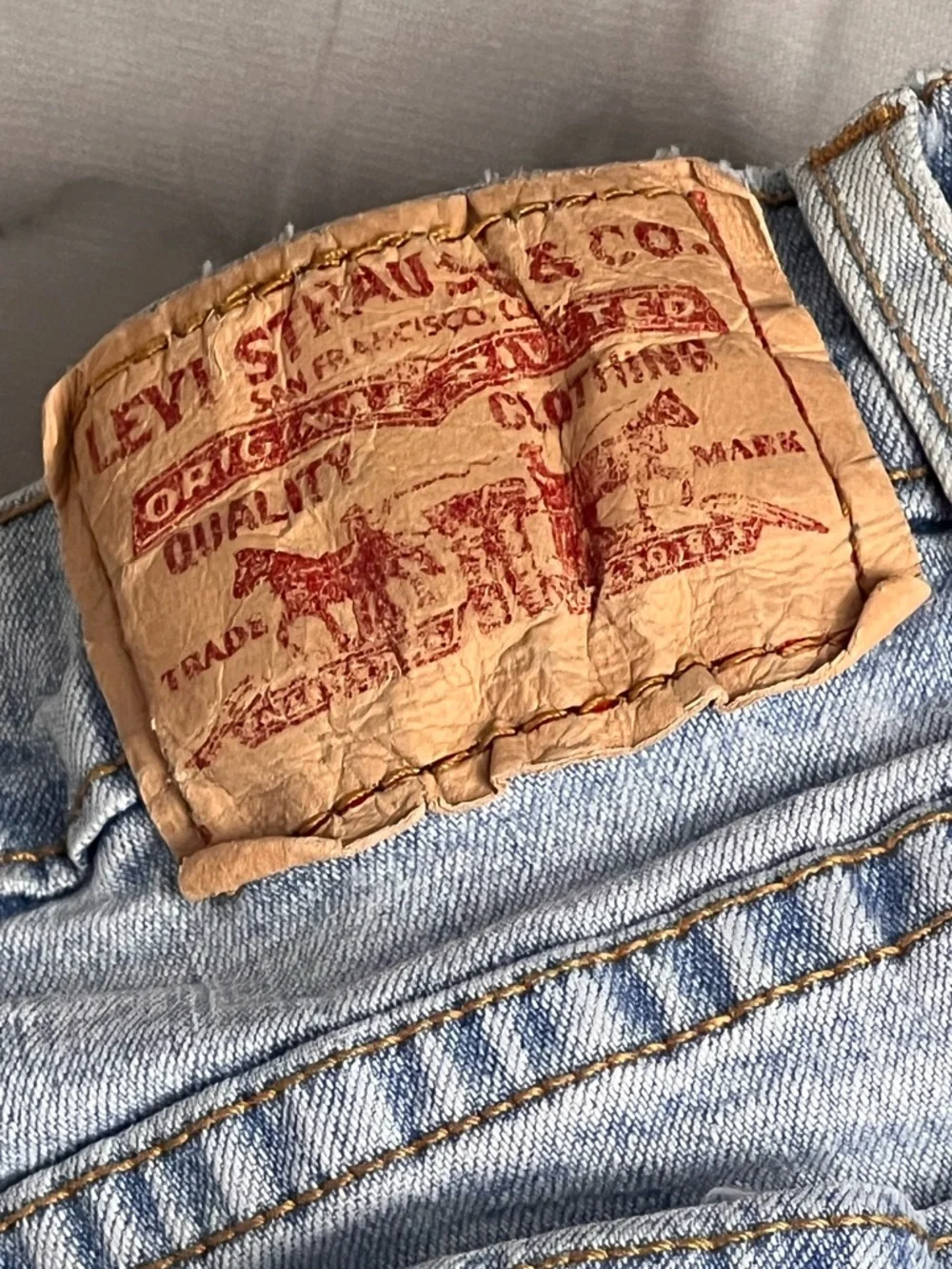 Levi’s 550 Jeans 30x32 Light Wash Relaxed Fit Bootcut Leg Denim Men’s